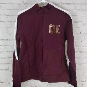 Cleveland Zip Up Track Jacket, Basketball Fans
